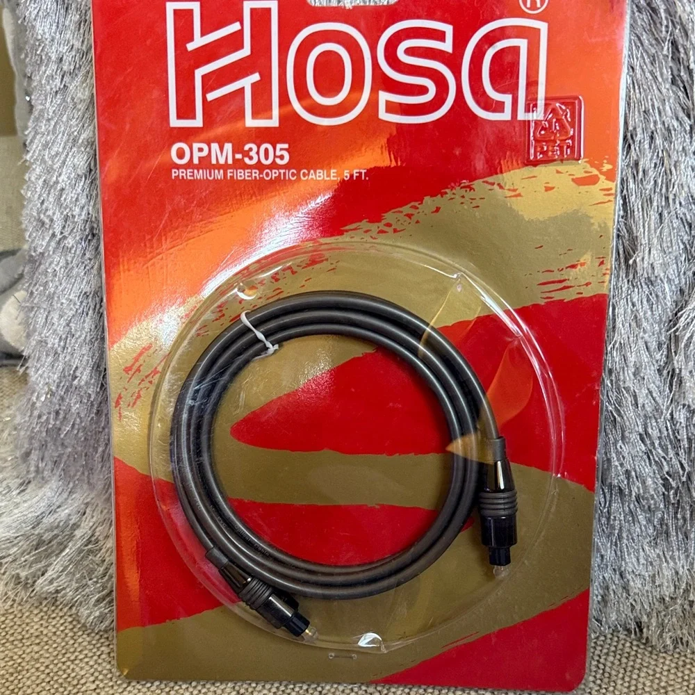 Hosa Fiber-Optic Cable 5 ft